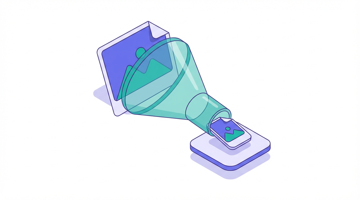 Image optimization illustration